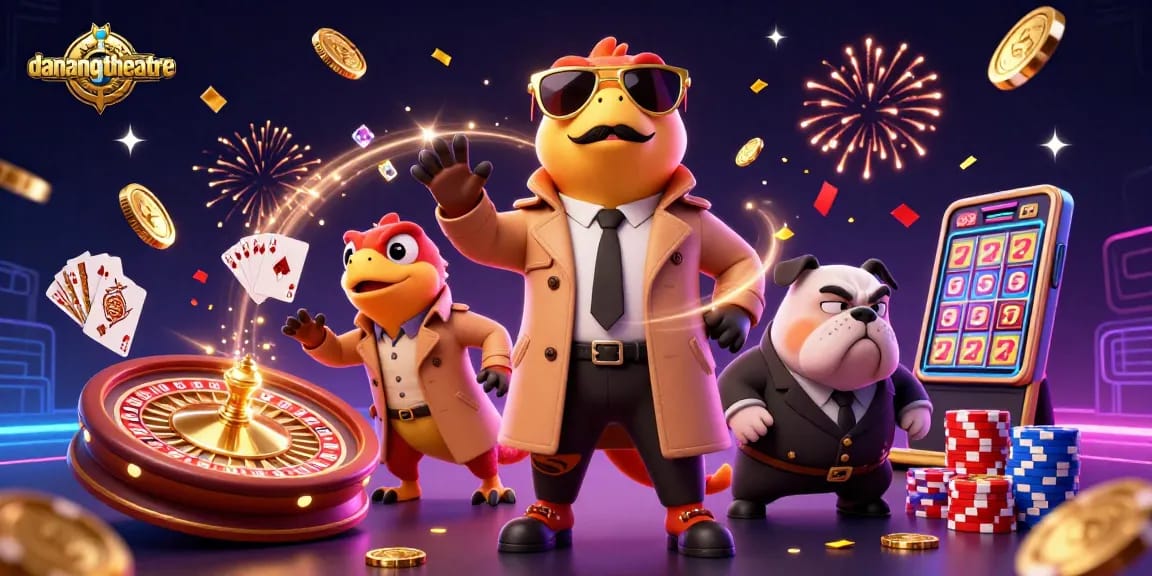 Experience the thrill at danangtheatre with raptors trying to enter a casino lounge.