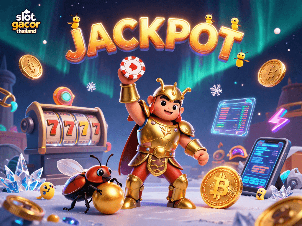 Experience the thrill of slot gacor thailand with vibrant visuals showcasing jackpot excitement.